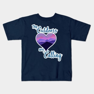 The Outdoors Are Calling Kids T-Shirt